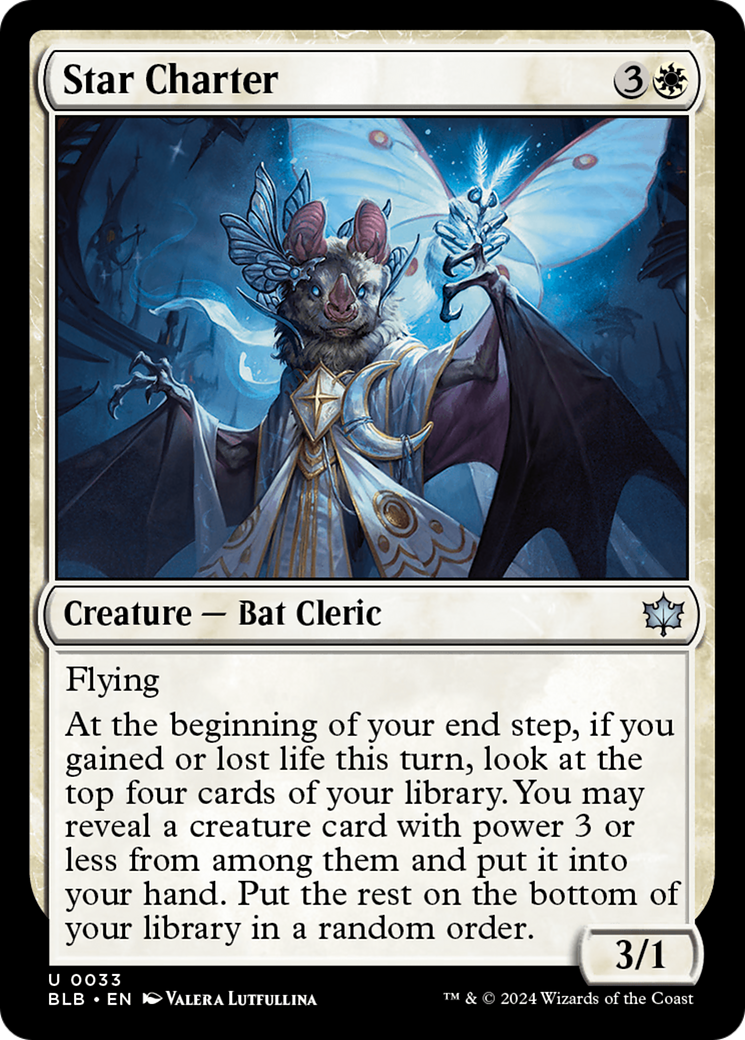 Star Charter (BLB-033) [Bloomburrow] Foil MTG Single Wizards of the Coast