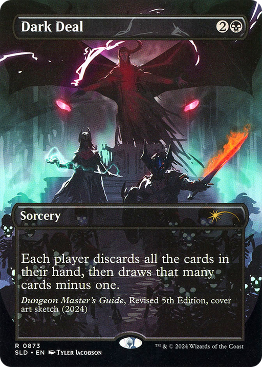 Dark Deal (Rainbow Foil) (SLD-873) [Secret Lair] Drop (Borderless) Foil MTG Single Wizards of the Coast