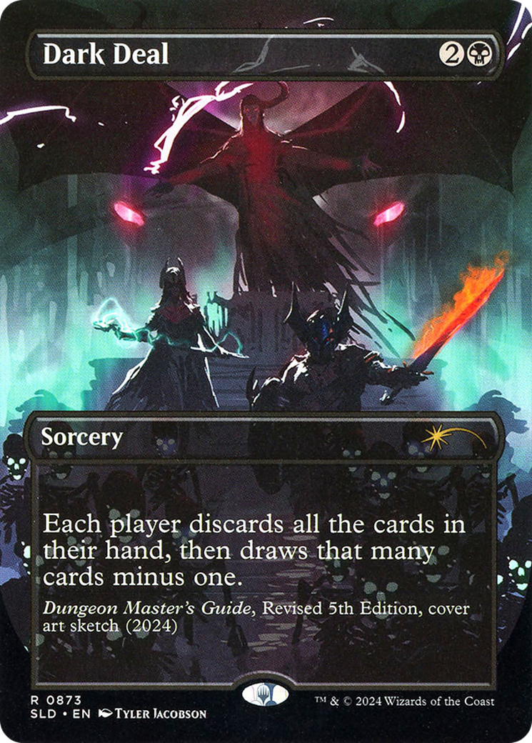 Dark Deal (Rainbow Foil) (SLD-873) [Secret Lair] Drop (Borderless) Foil MTG Single Wizards of the Coast