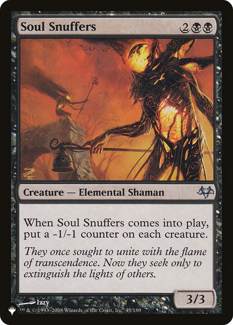 Soul Snuffers (LIST-45/180) [Mystery Booster] The List MTG Single Wizards of the Coast