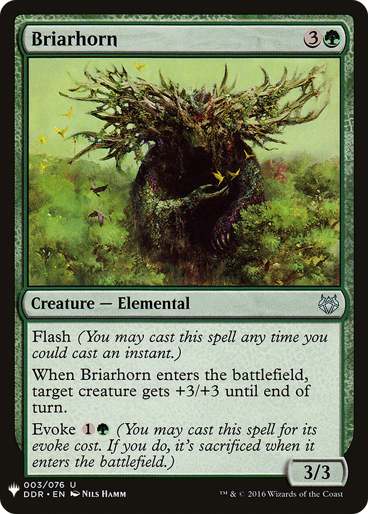 Briarhorn (LIST-DDR-3) [Mystery Booster] The List MTG Single Wizards of the Coast