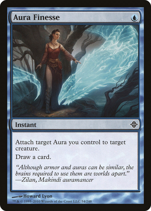 Aura Finesse (ROE-054) [Rise of the Eldrazi] MTG Single Wizards of the Coast