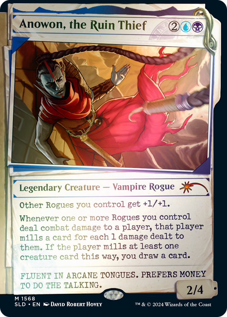 Anowon, the Ruin Thief (SLD-1568★) [Secret Lair] Drop (Showcase) Foil MTG Single Wizards of the Coast