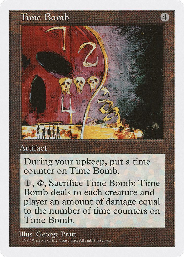 Time Bomb (5ED-) [Fifth Edition] MTG Single Wizards of the Coast