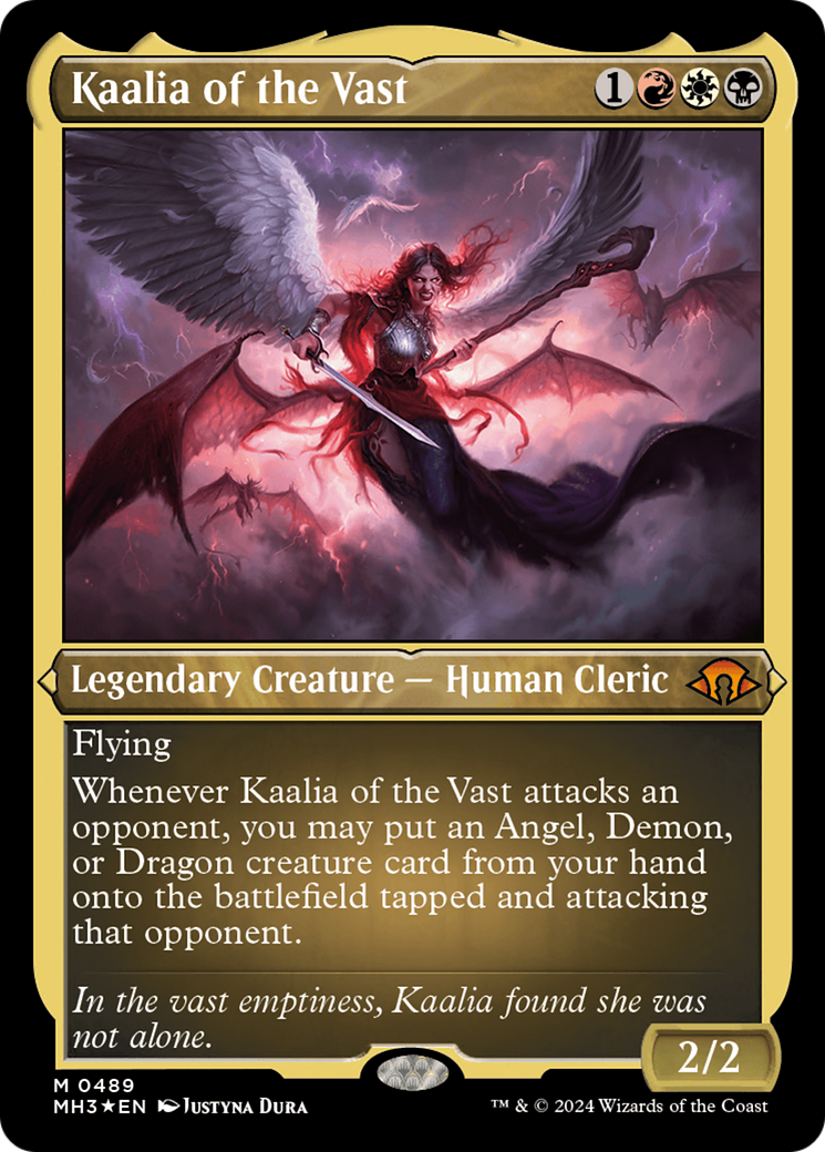 Kaalia of the Vast (Foil Etched) (MH3-489) [Modern Horizons 3] Foil MTG Single Wizards of the Coast