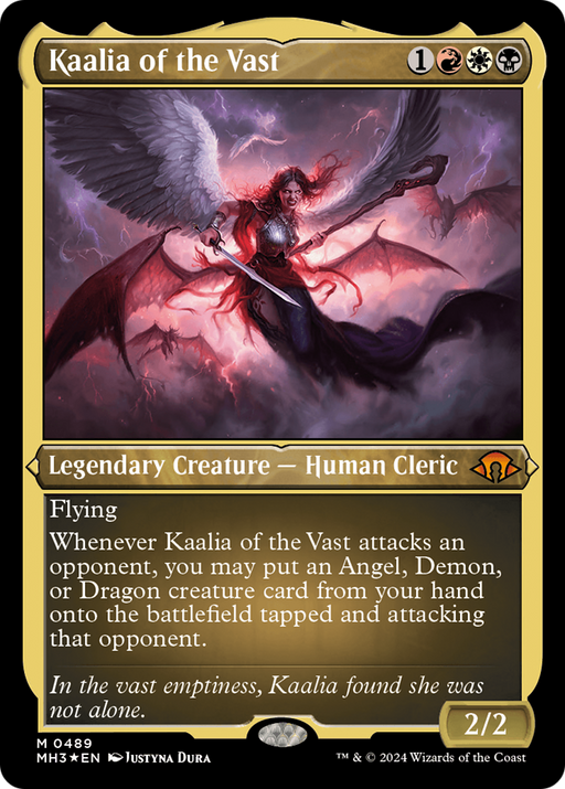 Kaalia of the Vast (Foil Etched) (MH3-489) [Modern Horizons 3] Foil MTG Single Wizards of the Coast