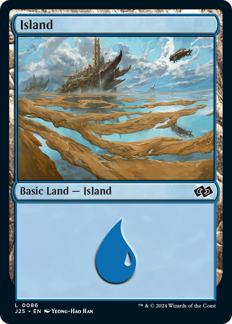 Island (0086) (J25-086) [Foundations Jumpstart] MTG Single Wizards of the Coast