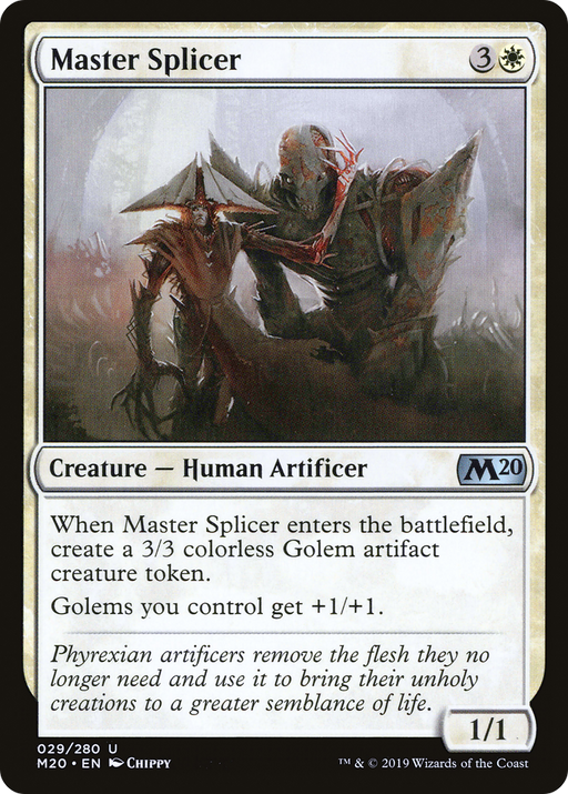 Master Splicer (M20-029) [Core Set 2020] MTG Single Wizards of the Coast