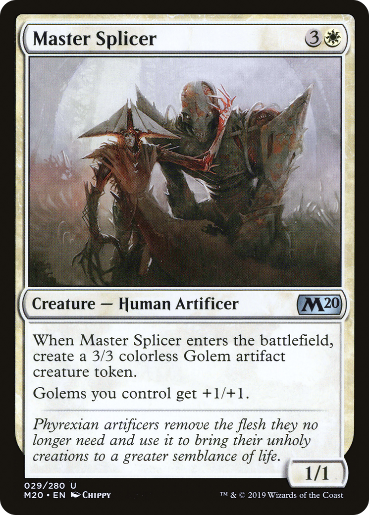 Master Splicer (M20-029) [Core Set 2020] Foil MTG Single Wizards of the Coast