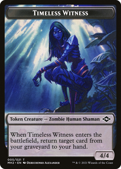 Timeless Witness (MH2-005) [Tokens] Modern Horizons 2 Tokens MTG Single Wizards of the Coast