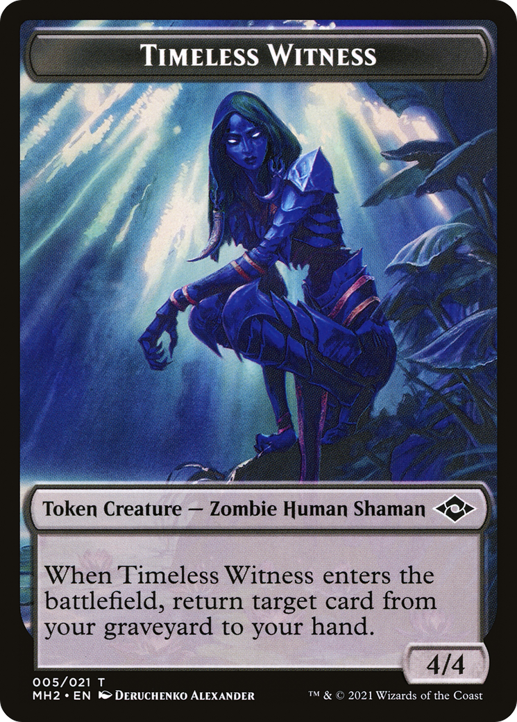 Timeless Witness (MH2-005) [Tokens] Modern Horizons 2 Tokens MTG Single Wizards of the Coast