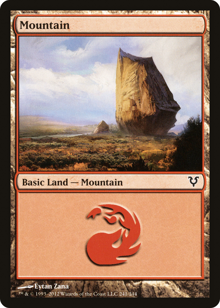 Mountain (AVR-241) [Avacyn Restored] Foil MTG Single Wizards of the Coast