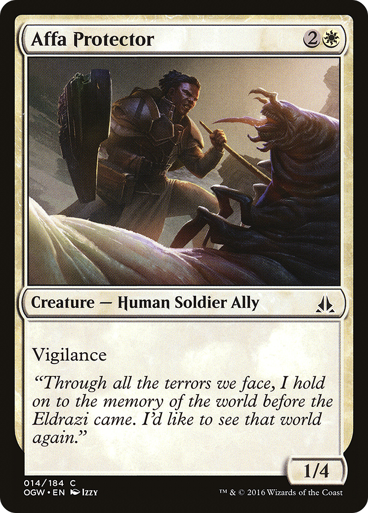 Affa Protector (OGW-014) [Oath of the Gatewatch] Foil MTG Single Wizards of the Coast