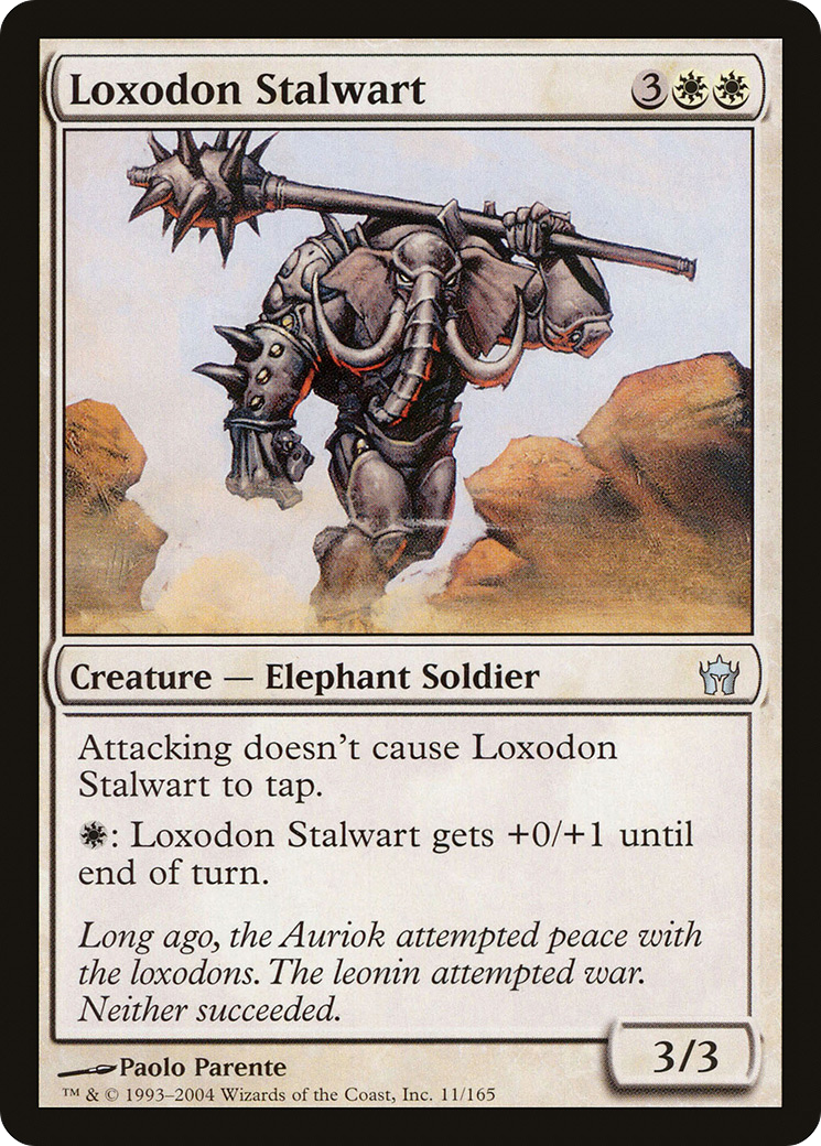 Loxodon Stalwart (5DN-011) [Fifth Dawn] Foil MTG Single Wizards of the Coast