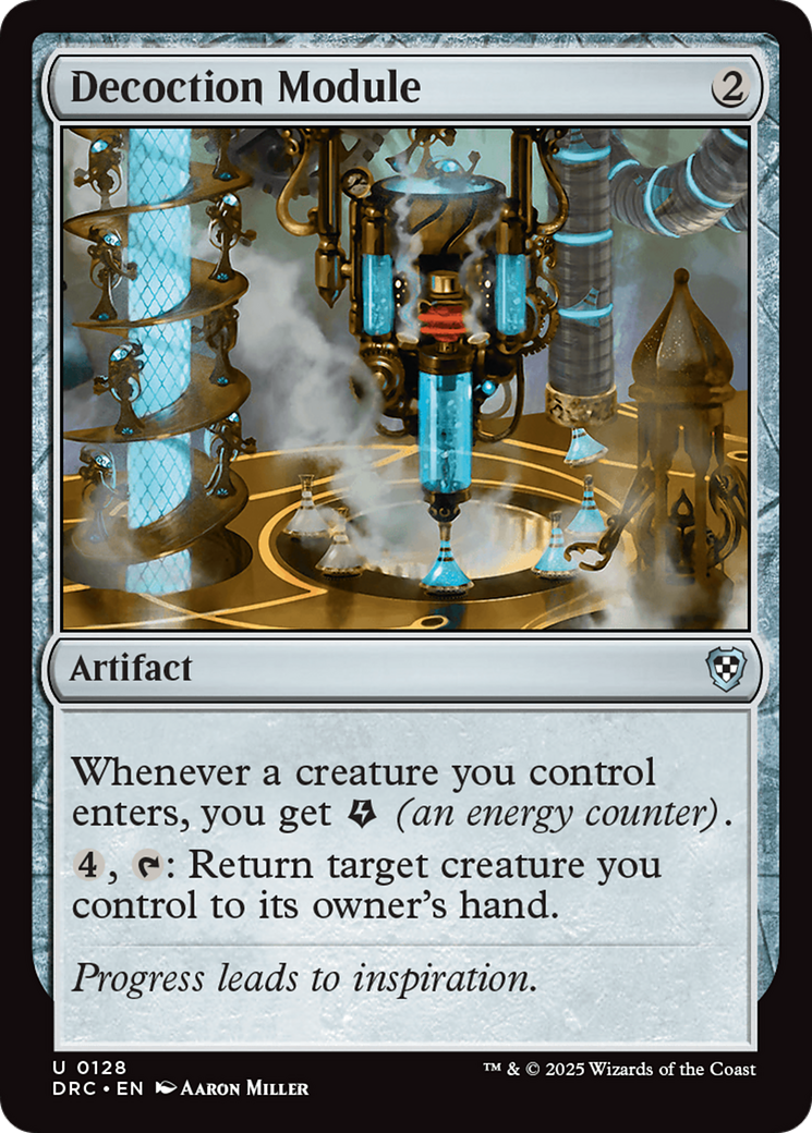 Decoction Module (DRC-128) [Commander: Aetherdrift] MTG Single Wizards of the Coast