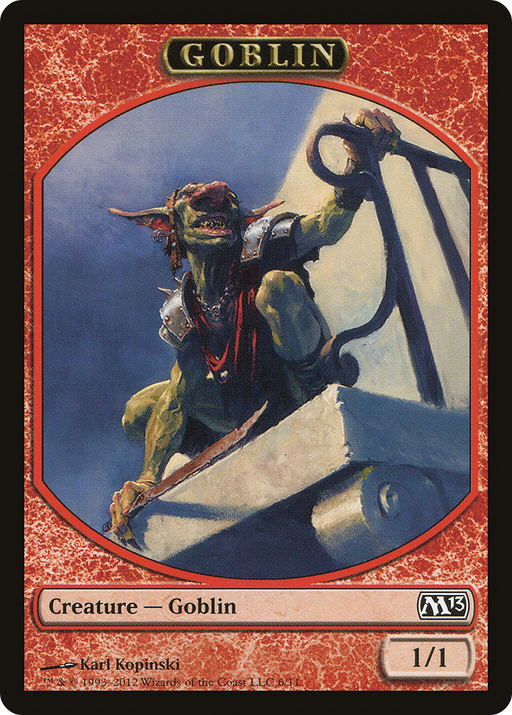 Goblin Token (M13-006) [Tokens] Magic 2013 Tokens MTG Single Wizards of the Coast