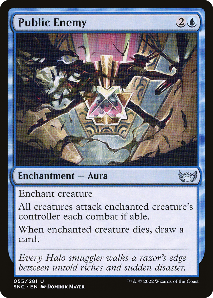 Public Enemy (SNC-055) [Streets of New Capenna] Foil MTG Single Wizards of the Coast