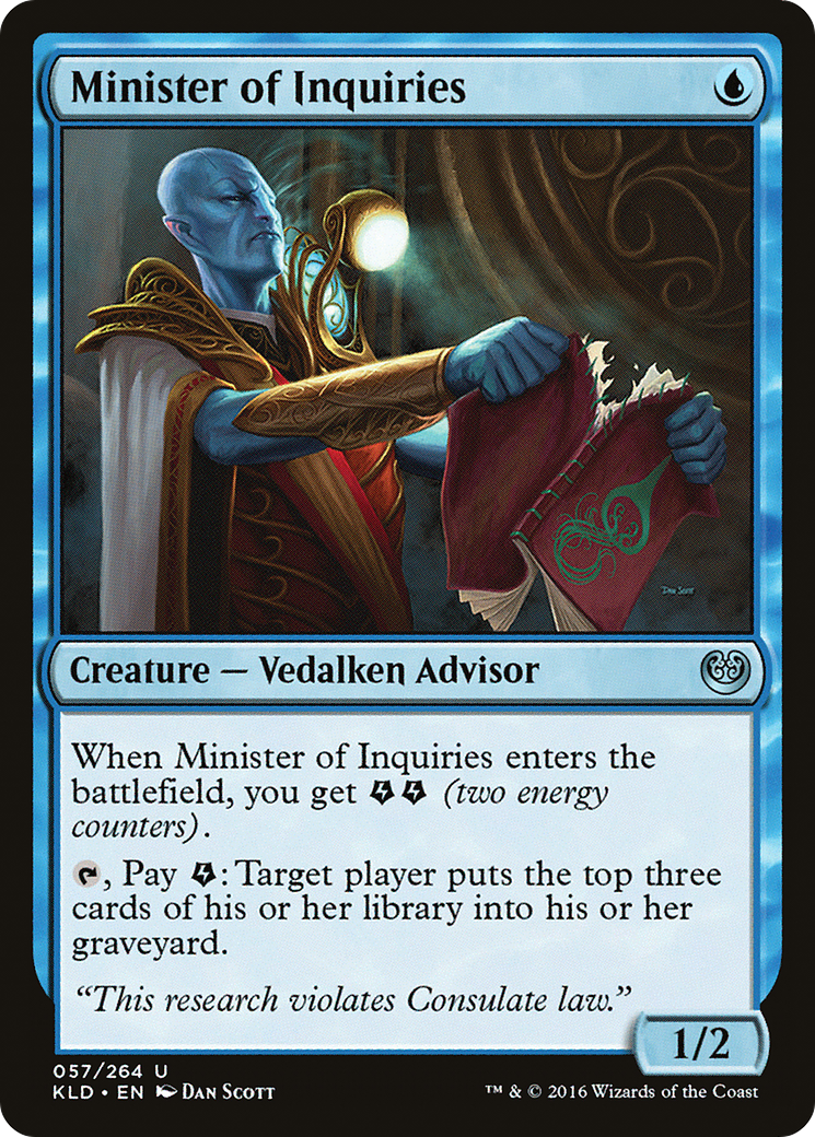 Minister of Inquiries (KLD-057) [Kaladesh] MTG Single Wizards of the Coast