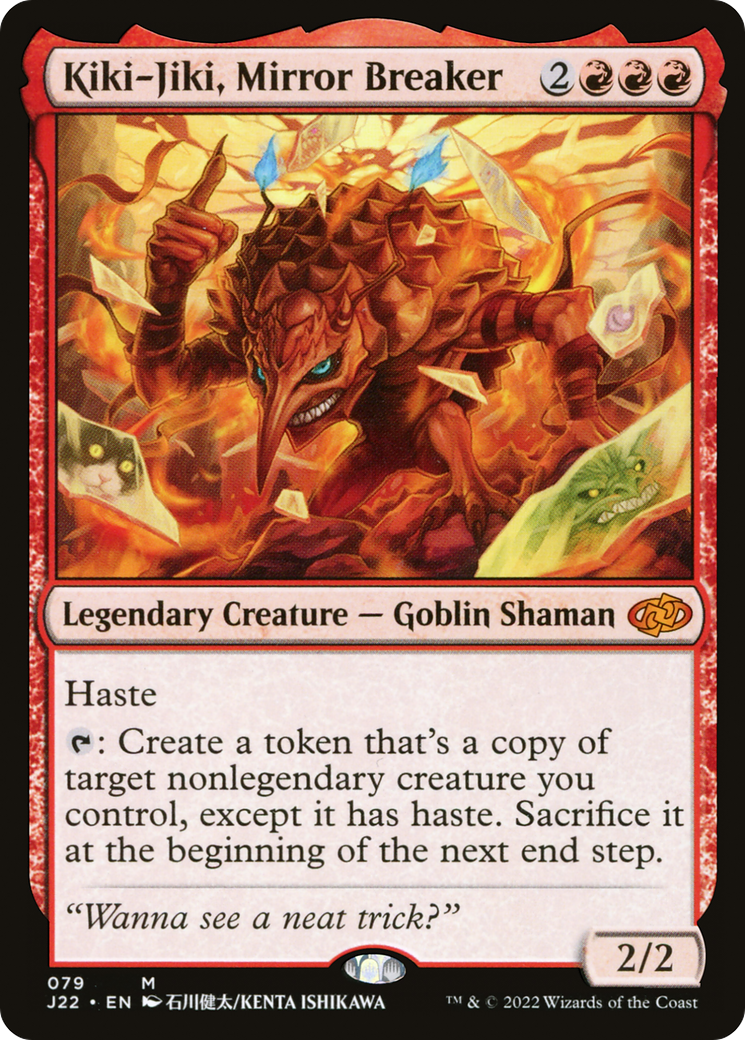 Kiki-Jiki, Mirror Breaker (J22-079) [Jumpstart 2022] MTG Single Wizards of the Coast