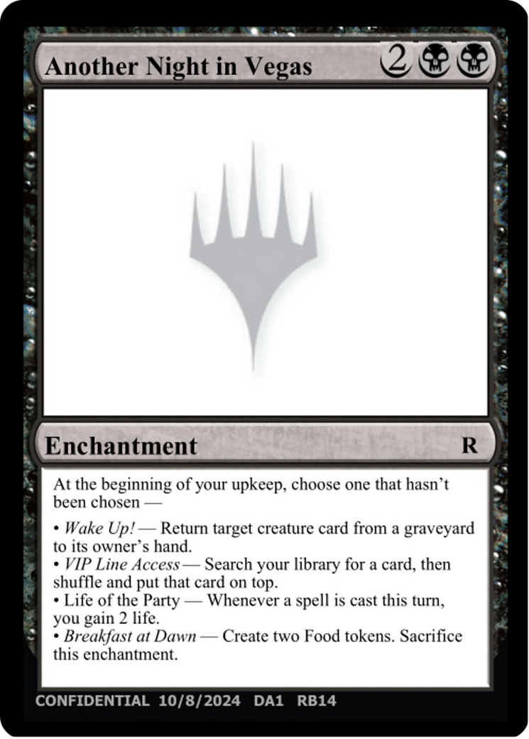 Another Night in Vegas (UNK-RB14) [Misc] Unknown Event MTG Single Wizards of the Coast