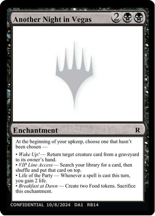Another Night in Vegas (UNK-RB14) [Misc] Unknown Event MTG Single Wizards of the Coast