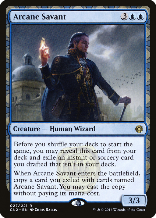 Arcane Savant (CN2-027) [Conspiracy: Take the Crown] MTG Single Wizards of the Coast