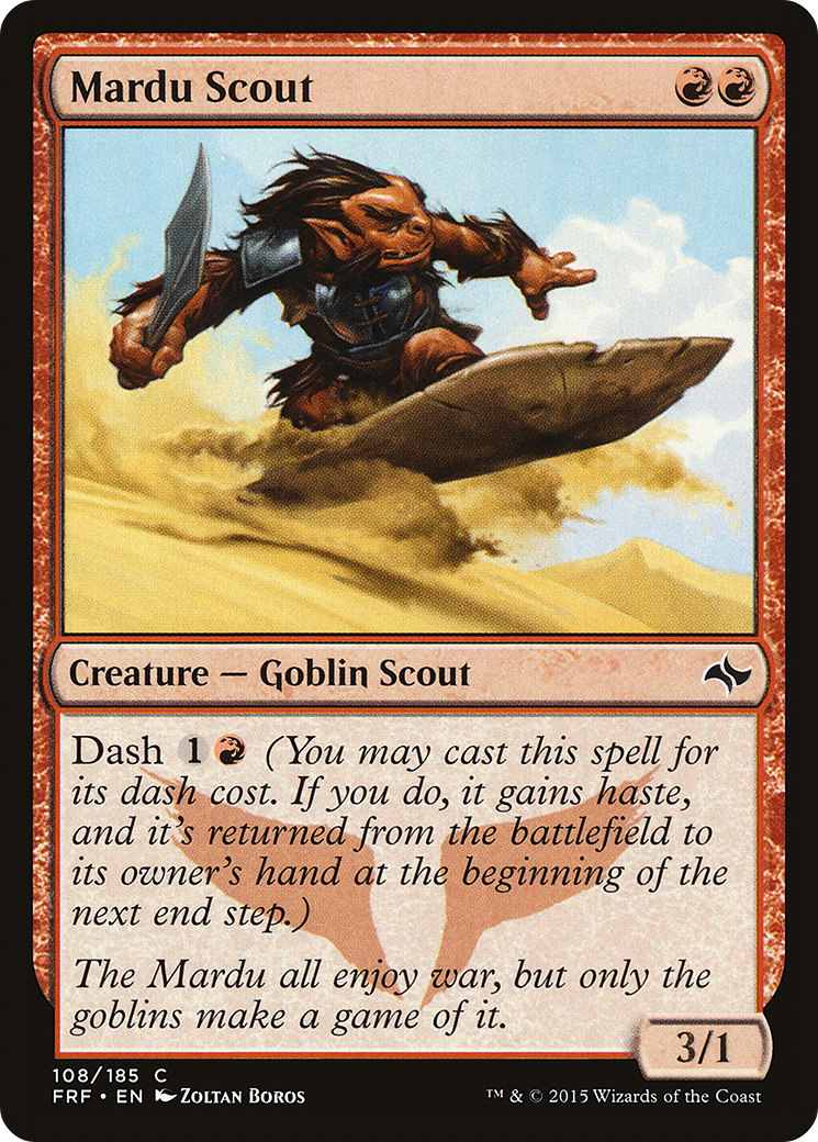Mardu Scout (FRF-108) [Fate Reforged] Foil MTG Single Wizards of the Coast