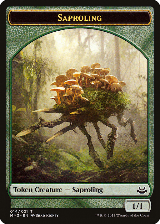 Saproling (MM3-014) [Tokens] Modern Masters 2017 Tokens MTG Single Wizards of the Coast