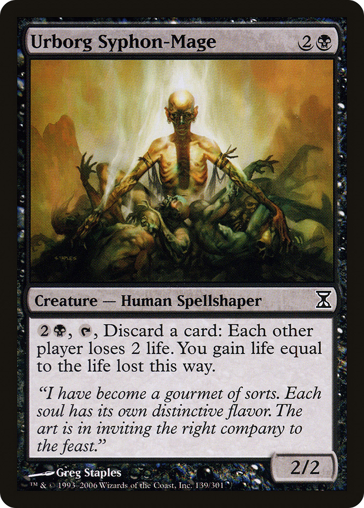 Urborg Syphon-Mage (TSP-139) [Time Spiral] MTG Single Wizards of the Coast