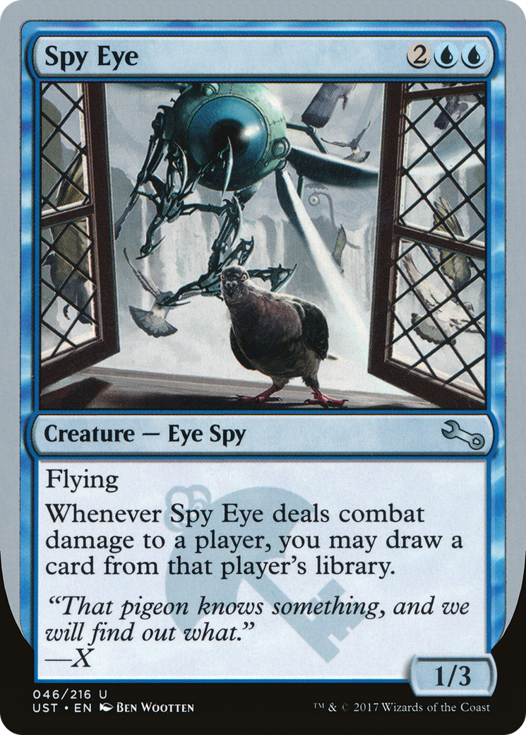 Spy Eye (UST-046) [Unstable] MTG Single Wizards of the Coast