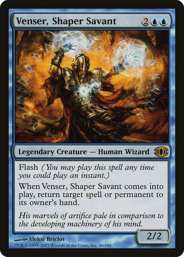 Venser, Shaper Savant (FUT-046) [Future Sight] MTG Single Wizards of the Coast