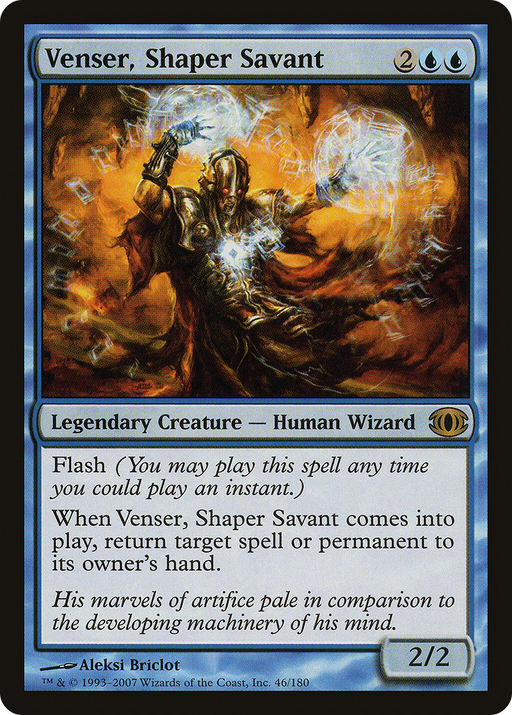 Venser, Shaper Savant (FUT-046) [Future Sight] MTG Single Wizards of the Coast