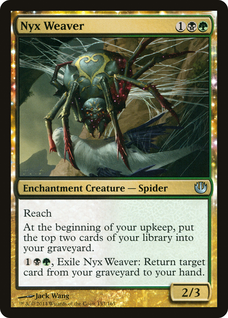 Nyx Weaver (JOU-153) [Journey into Nyx] Foil MTG Single Wizards of the Coast