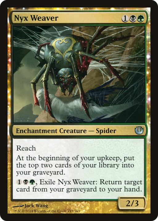 Nyx Weaver (JOU-153) [Journey into Nyx] Foil MTG Single Wizards of the Coast