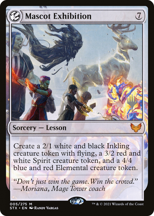 Mascot Exhibition (PPSTX-005) [Strixhaven: School of Mages Promos] MTG Single Wizards of the Coast