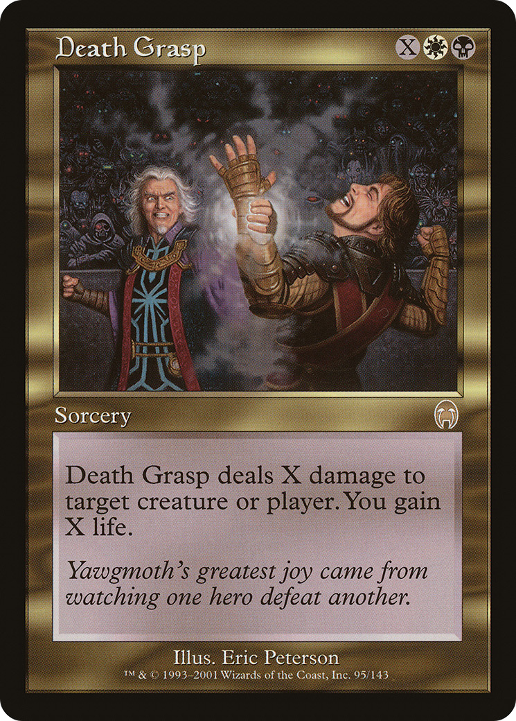 Death Grasp (APC-095) [Apocalypse] Foil MTG Single Wizards of the Coast