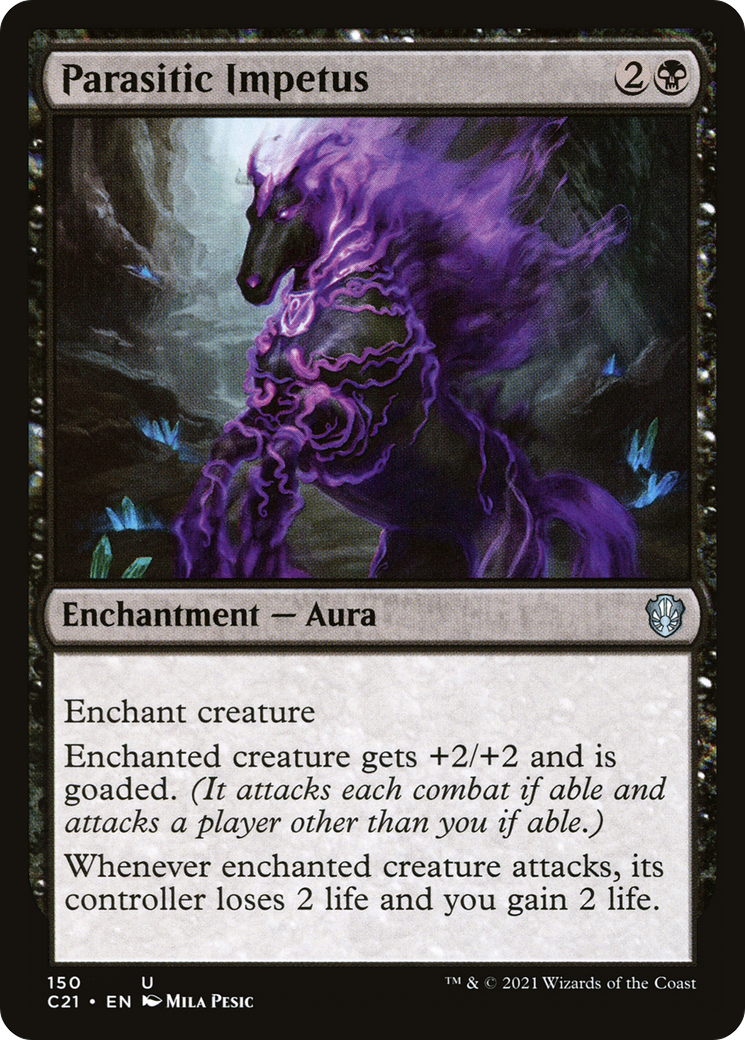 Parasitic Impetus (C21-150) [Commander 2021] MTG Single Wizards of the Coast
