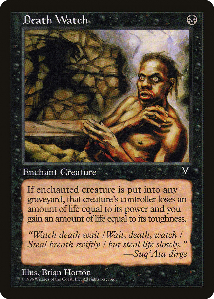 Death Watch (VIS-) [Visions] MTG Single Wizards of the Coast