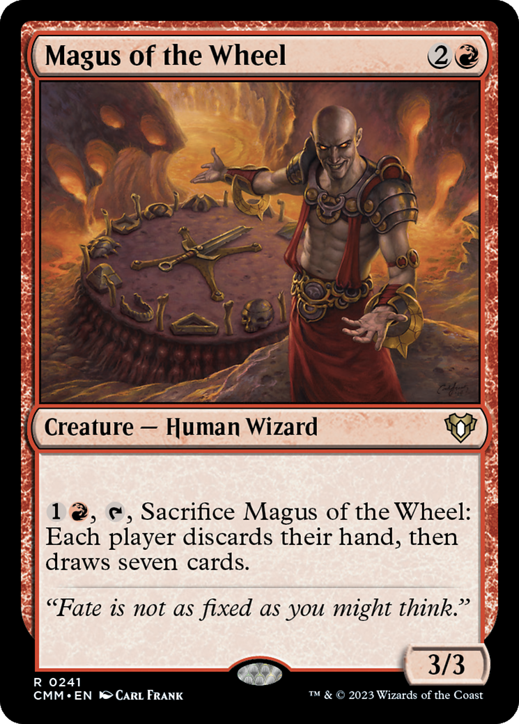 Magus of the Wheel (CMM-241) [Commander Masters] MTG Single Wizards of the Coast