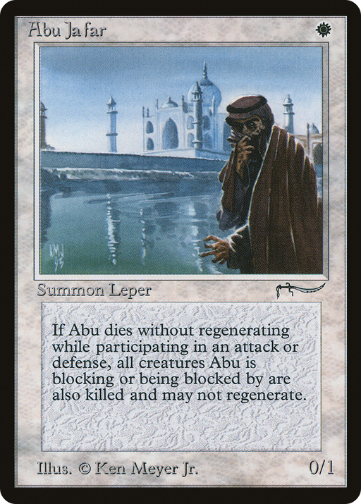 Abu Ja'far (ARN-) [Oldschool] Arabian Nights MTG Single Wizards of the Coast