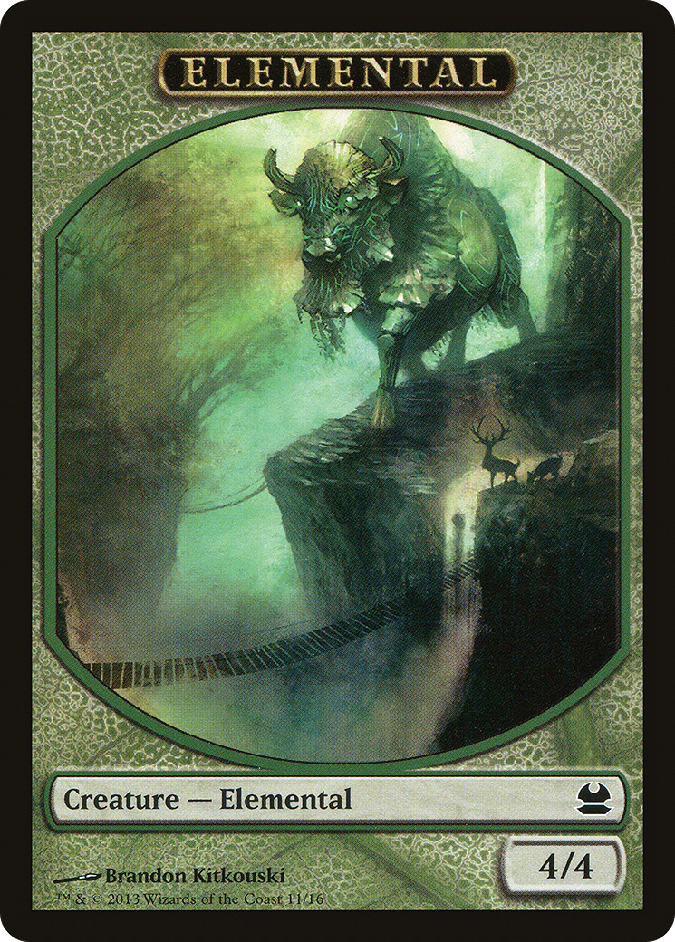 Elemental Token (MMA-011) [Modern Masters Tokens] MTG Single Wizards of the Coast