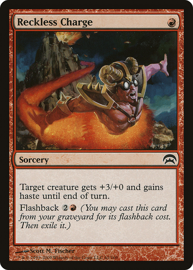 Reckless Charge (HOP-061) [Misc] Planechase MTG Single Wizards of the Coast