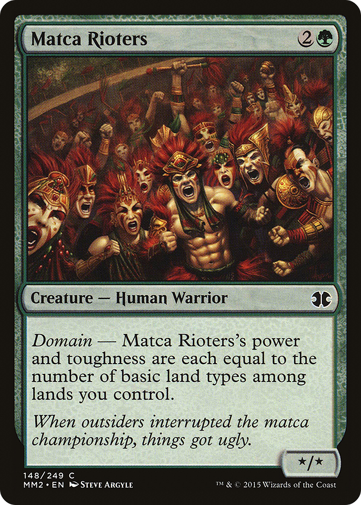 Matca Rioters (MM2-148) [Modern Masters 2015] MTG Single Modern Masters 2015