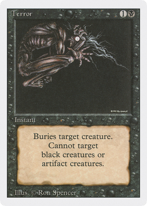 Terror (3ED-132) [Revised Edition] MTG Single Wizards of the Coast
