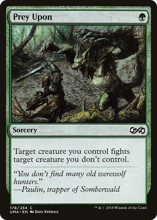 Prey Upon (UMA-178) [Ultimate Masters] MTG Single Wizards of the Coast