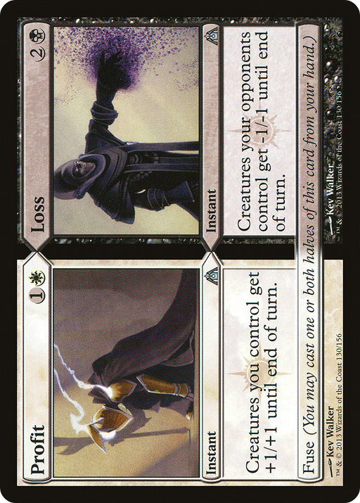 Profit // Loss (DGM-130) [Dragon's Maze] Foil MTG Single Wizards of the Coast