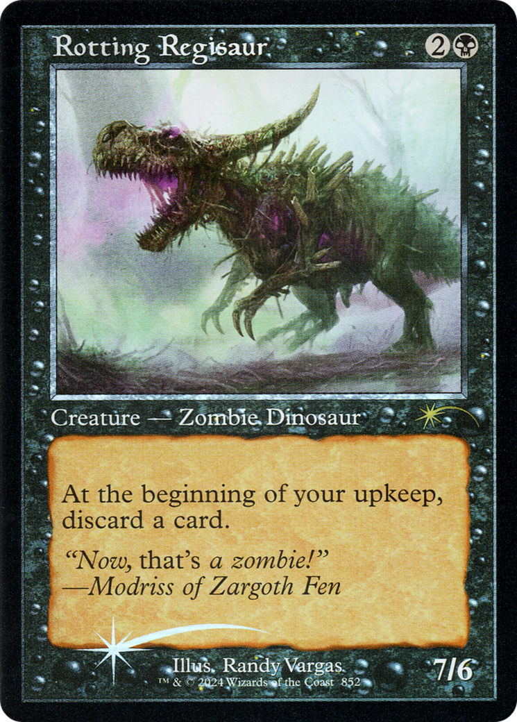 Rotting Regisaur (SLD-852) [Secret Lair] Drop Foil MTG Single Wizards of the Coast