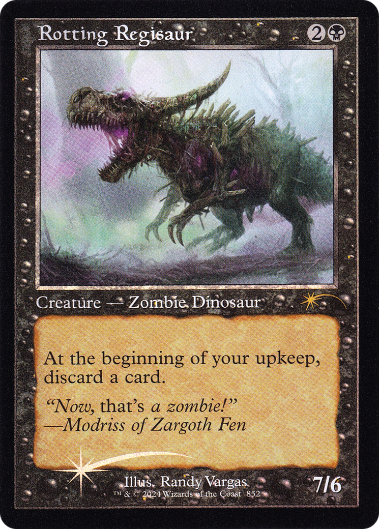 Rotting Regisaur (SLD-852) [Secret Lair] Drop Foil MTG Single Wizards of the Coast