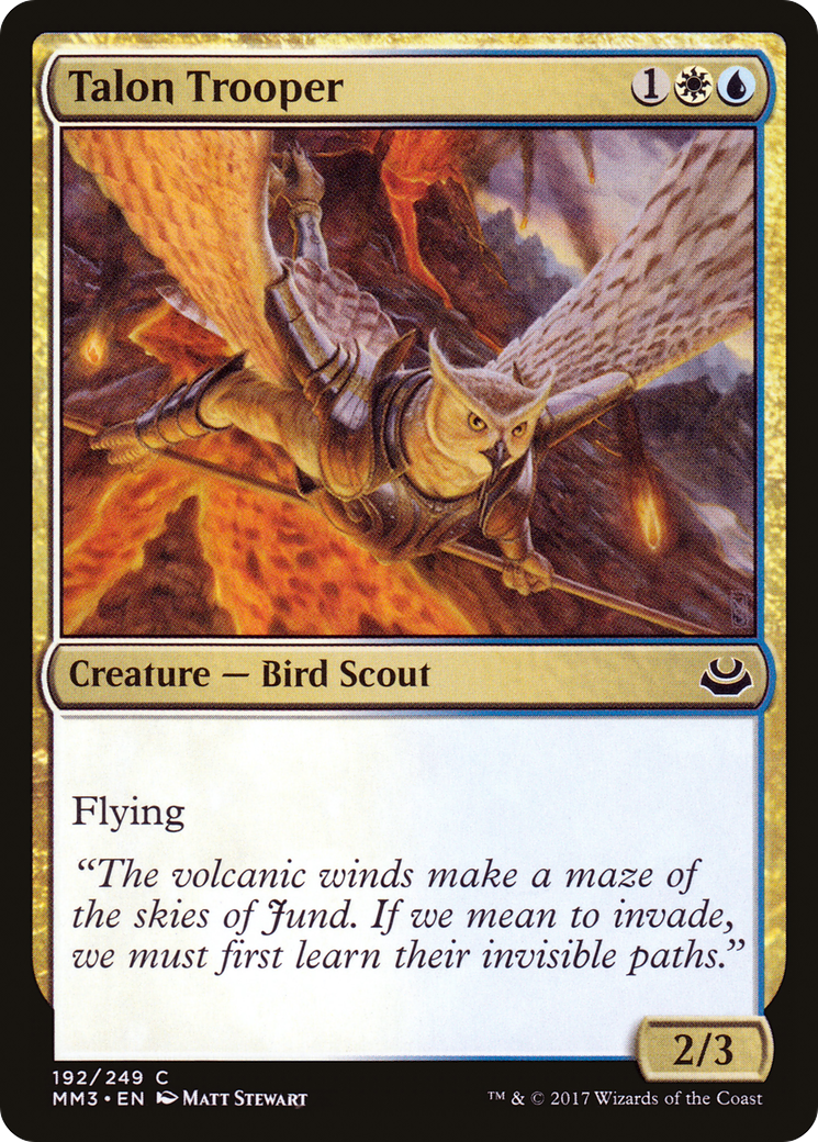Talon Trooper (MM3-192) [Modern Masters 2017] MTG Single Modern Masters 2017