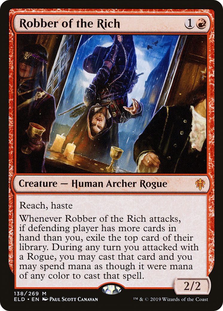 Robber of the Rich (ELD-138) [Throne of Eldraine] MTG Single Wizards of the Coast
